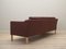 Danish Brown Leather Sofa, 1970s, Image 5