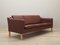 Danish Brown Leather Sofa, 1970s, Image 7