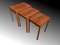 Tables Basses Gigognes McIntosh Mid-Century, Set de 3 5