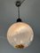 Lámpara de araña de cristal de Murano atribuida a Carlo Nason para Mazzega, Italia, años 70, Imagen 4