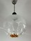Murano Glass Chandelier attributed to Carlo Nason for Mazzega, Italy, 1970s, Image 1