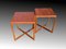 Mid-Century Danish Teak Domino Møbler Side Tables, 1960s, Set of 2, Image 1