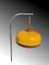 Lampadaire Mid-Century Jaune & Marron 10