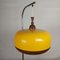 Lampadaire Mid-Century Jaune & Marron 2