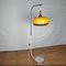 Lampadaire Mid-Century Jaune & Marron 1