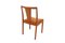 Scandinavian Teak and Skai Chairs, Sweden, 1960s, Set of 4, Image 3