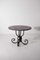 Vintage Italian Coffee Table with Marble Top, 1900s, Image 1