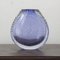 Nason Vase aus geblasenem Muranoglas, getaucht Blau in Pulegoso Artistic Workmanship, Italien 3