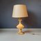 Lámpara de mesa grande de ónice con luz interior, años 60, Imagen 4