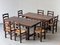 Dining Tables and Chairs by Georges Robert, 1960, Set of 10s 1