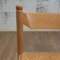 Brutalist Wood & Rush Dining Chairs, 1970s, Set of 4, Image 10