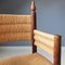 Wood and Rush Armchair, 1960s 6