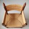 Fauteuil en Bois et Jonc, 1960s 5