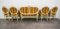 Louis XVI Lounge Set with Love Knot, France, Set of 5 3