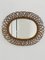 Italian Oval Wall Mirror in Bamboo, 1950s, Image 5