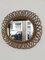 Italian Oval Wall Mirror in Bamboo, 1950s, Image 6