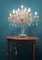 Lampada da tavolo grande a candelabro in cristallo, anni '60, Immagine 11