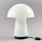 Large Space Age Mushroom-Shaped Glass Table Lamp from Limburg, Germany, 1970s 2