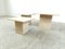 Travertine Nesting Tables, 1970s, Set of 3 8