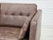 Danish 2-Seater Sofa in Brown Leather, 1970s, Image 22