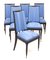 Art Deco Chairs, 1940s, Set of 6 1