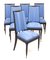 Art Deco Chairs, 1940s, Set of 6, Image 1