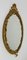French Louis XV Style Wall Mirror with Brass Frame, 1960s, Image 3