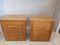 Vintage Nightstands in Oak, 1990s, Set of 2 6