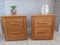 Vintage Nightstands in Oak, 1990s, Set of 2 2