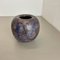 Fat Lava Multi-Color Pottery 802-2 Ball Vase attributed to Ruscha, 1970s 3