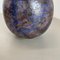 Fat Lava Multi-Color Pottery 802-2 Ball Vase attributed to Ruscha, 1970s 12