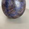 Vase Boule Fat Lava Multi-Color Pottery 802-2 attribué à Ruscha, 1970s 12