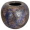 Fat Lava Multi-Color Pottery 802-2 Ball Vase attributed to Ruscha, 1970s 1
