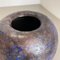 Vase Boule Fat Lava Multi-Color Pottery 802-2 attribué à Ruscha, 1970s 9