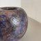 Fat Lava Multi-Color Pottery 802-2 Ball Vase attributed to Ruscha, 1970s 8