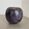 Fat Lava Multi-Color Pottery 802-2 Ball Vase attributed to Ruscha, 1970s 13