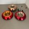 Multicolor Pop Art Donut Disc Wall Lights, Germany, 1960s, Set of 3, Image 13