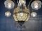 French Art Deco Sac De Pearl Chandelier 5