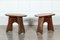 Tavolini da caffè Mid-Century in quercia, set di 2, Immagine 14