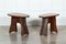 Mid-Century Oak Coffee Tables, Set of 2, Image 3