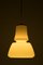 Lámpara colgante amarilla, años 60, Imagen 2