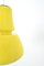 Lámpara colgante amarilla, años 60, Imagen 5