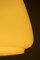 Lámpara colgante amarilla, años 60, Imagen 8