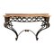 Wrought Iron Console Table, 1890s 1