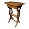 Mesa auxiliar vintage de madera, Imagen 1