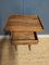 Mesa auxiliar vintage de madera, Imagen 3