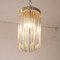 Vintage Chandelier with Murano Crystal Glass, Italy, 1980s, Image 7