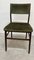 Wooden Chairs with Green Velvet Seat and Backrest, 1950s, Set of 4 6