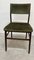 Wooden Chairs with Green Velvet Seat and Backrest, 1950s, Set of 4, Image 6