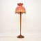 Art Deco Floor Lamp in Walnut, 1930s 1